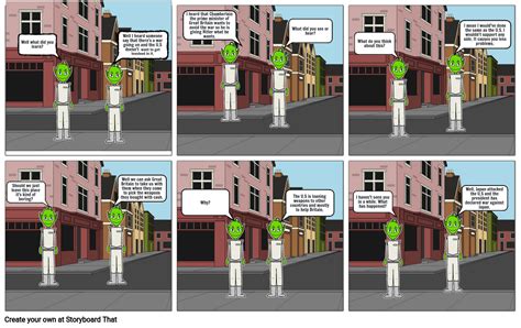 History Comic Strip Storyboard By 6f3a1542