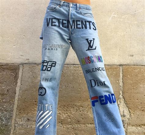 Custom Handpainted Vintage Denim Distressed Jeans All Sizes Etsy