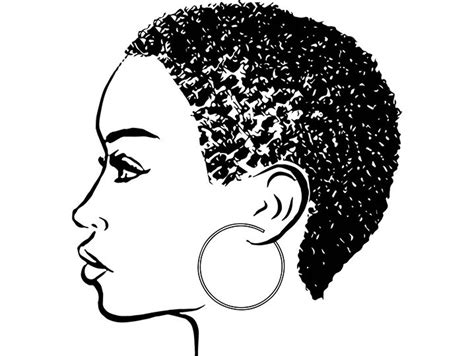 Afro Woman Short Hairstyle Melanin Nubian Princess Queen Etsy Black