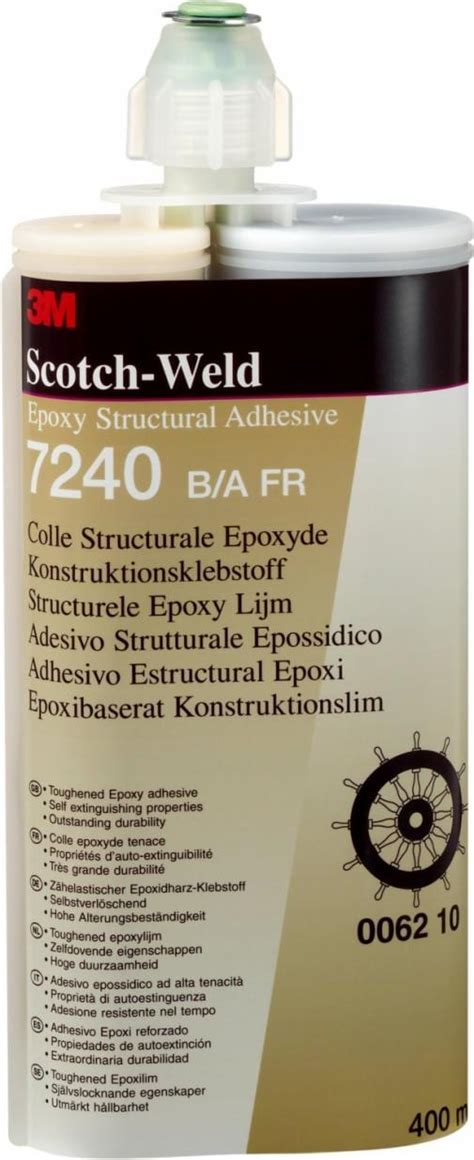 3m Scotch Weld Epoxy Adhesive 7240 Fr