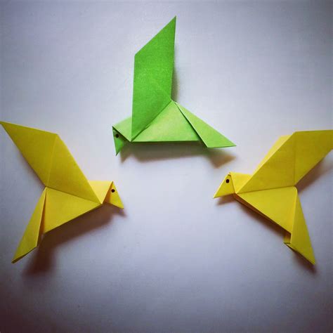 I Folded This Origami Birds 🐦 Crafts