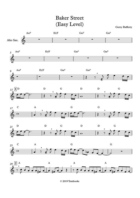 Beginner Easy Alto Sax Sheet Music Ubicaciondepersonascdmxgobmx