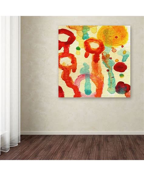 Trademark Global Amy Vangsgard Circle Encounters 7 Canvas Art 14 X