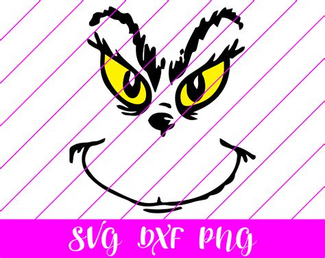 Grinch Face Svg Free Grinch Face Svg Download Free Christmas Svg