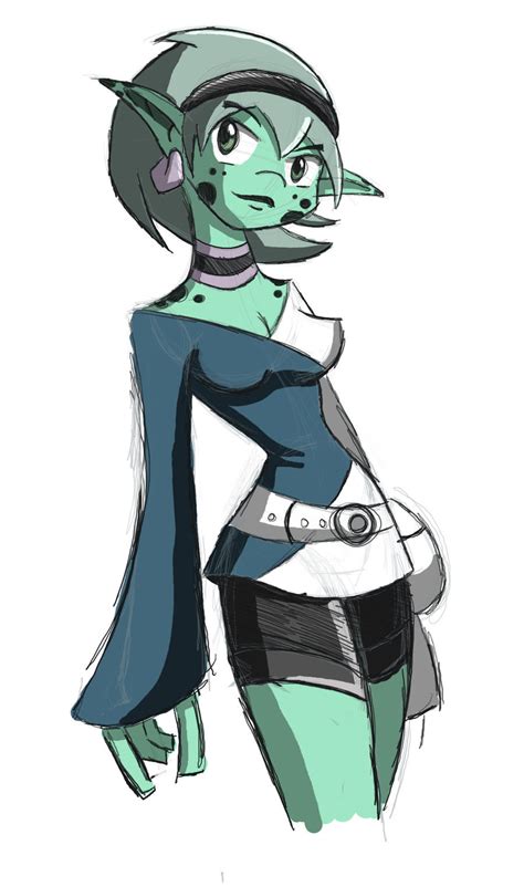 Alien Girl Rosetta By Gamepal On Deviantart