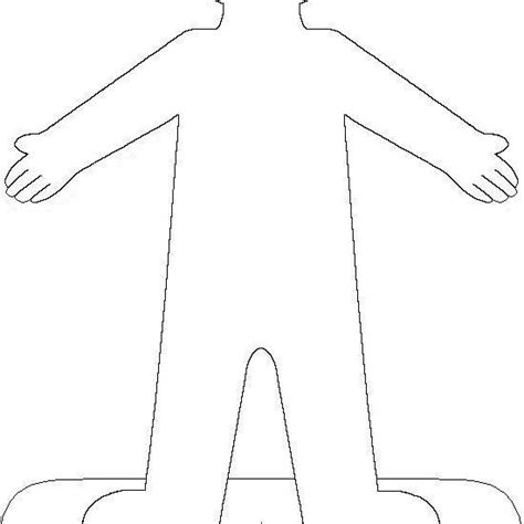 Blank Paper Doll Template Collection
