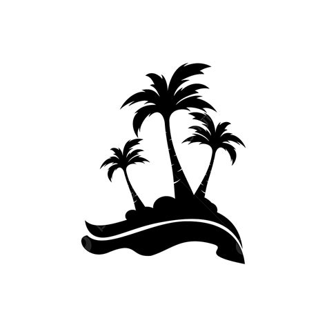 Palm Coconut Tree Logo Icon Tree Drawing Coconut Drawing Nut Drawing