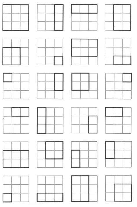 A 3x3 Grid Showing Its Vast Amount Of Inherent Spatial Opportunities