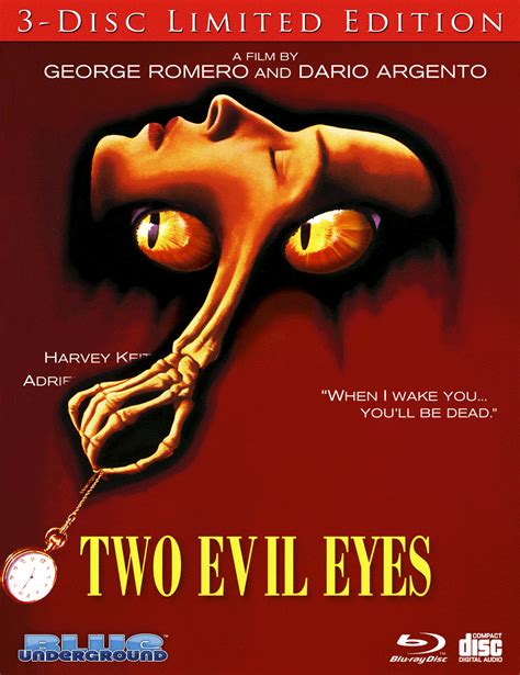 two evil eyes limited edition blu ray review blue underground cultsploitation cult films