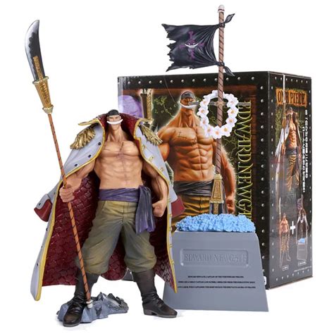 Anime One Piece Dxf Edward Newgate And Tombstone White Beard Emperors Pvc