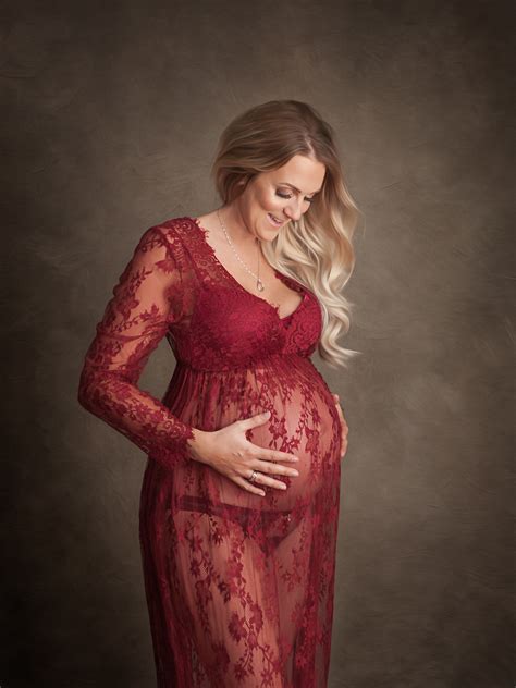 Lace Dress Maternity Photography Newport South Wales Newborn