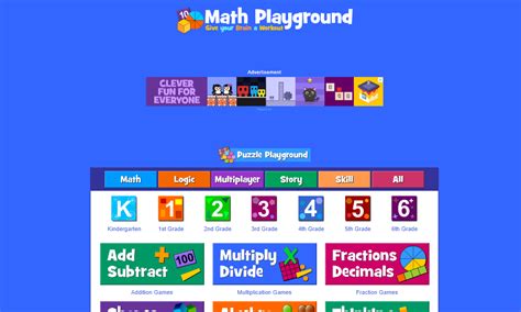 Math Playground A Fun And Engaging Math Resource