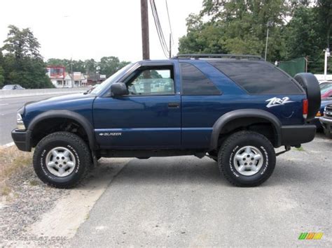 1999 Indigo Blue Metallic Chevrolet Blazer Zr2 4x4 31791276 Photo 4
