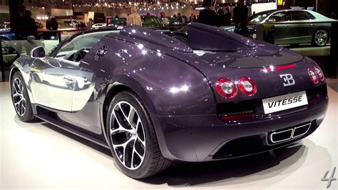 Purple Carbon Bugatti Vitesse And White Vitesse 2013 Dubai Motor Show