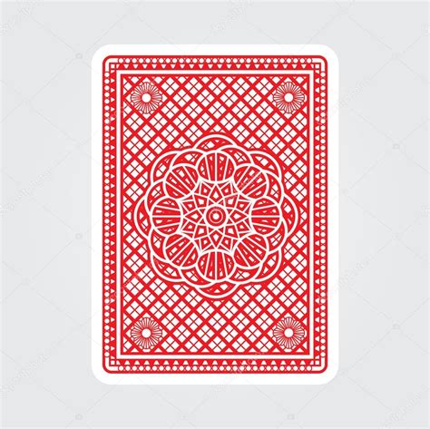 Playing Cards Back Red