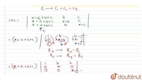 Using Properties Of The Determinants Prove That ` 3a Ab Ac Ba