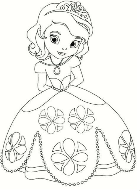 Disney Prinsessen Kleurplaat Prinses