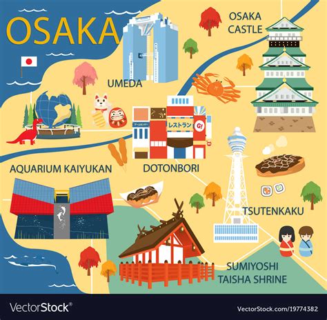 Japan Map Osaka Osaka Map Toursmaps Use This Scrollable City 91200 Hot Sex Picture