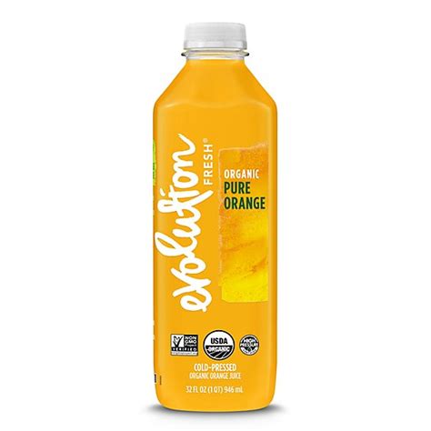 Evolution Fresh Organic Pure Cold Pressed Orange Juice 32 Fl Oz