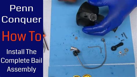 How To Install The Bail Assembly Including The Bail Spring On A Penn