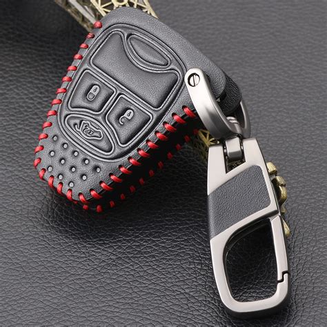 Vciic 34 Button Genuine Leather Men Car Key Bag Case Cover Key Holder