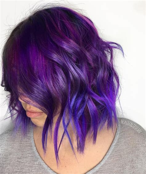 30 Best Purple Hair Color Ideas For Women In 2020 All