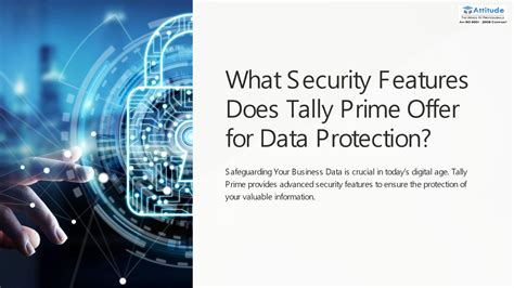 What Security Features Does Tally Prime Offer For Data Protection