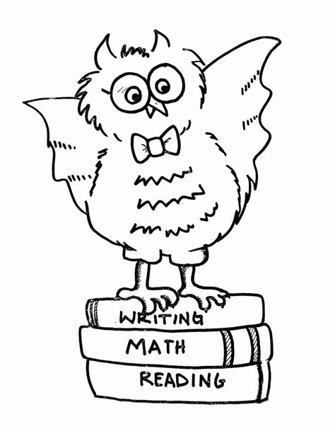 Whether it's done before or after, labeling is a must when it comes to owl activities for kindergarten. Owl Books For Kids - Coloring Home