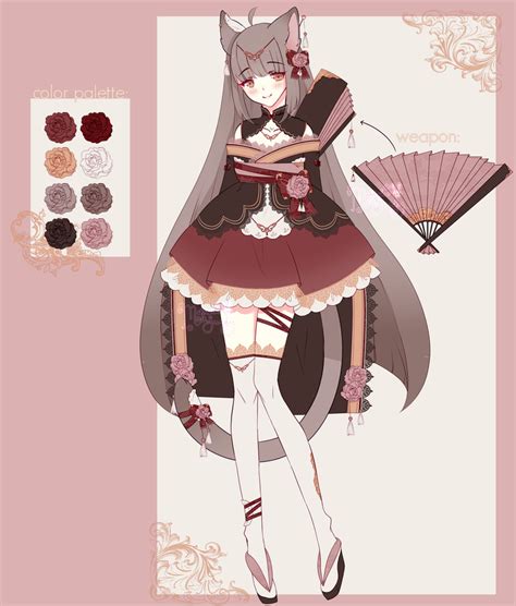 Anime Kimono Base Outfits Anime Drawing Outfit Clothes Dress Drawings