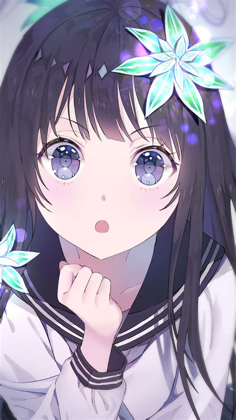 We hope you enjoy our growing collection of hd images to use as a background or home screen for your smartphone or computer. Cute Anime Girl 4K Wallpaper