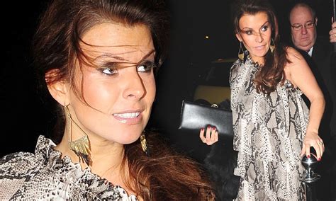 Coleen Rooney Shuns Maternity Wear For Mini Dress As She Joins Alex Gerrard At Festive Party