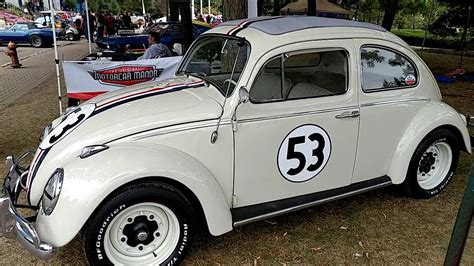 1963 Anthromorphic Pearl White Volkswagen Beetle Herbie The Love Bug