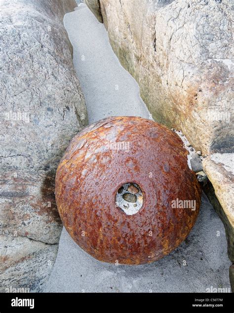 Rusty Metal Buoy On Beach Hi Res Stock Photography And Images Alamy