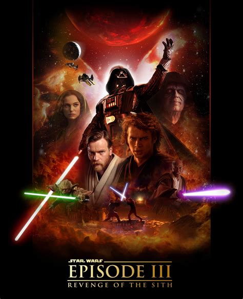 Star Wars Episodio Iii La Venganza De Los Sith Star Wars Episode