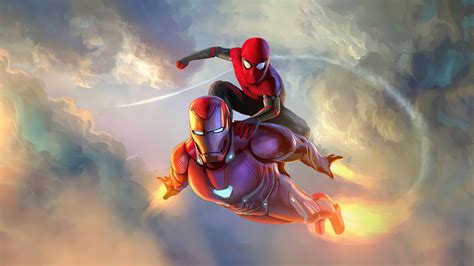 We hope you enjoy our rising collection of iron man wallpaper. 1920x1080 Spider Man and Iron Man 1080P Laptop Full HD ...