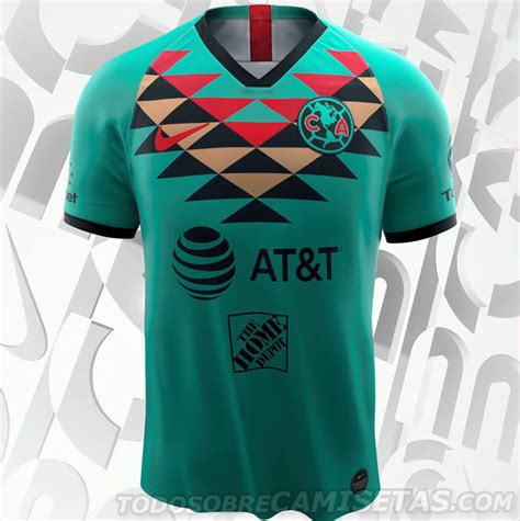 Tercer Jersey Nike De Club América 2020 Camisetas De Futbol Replicas