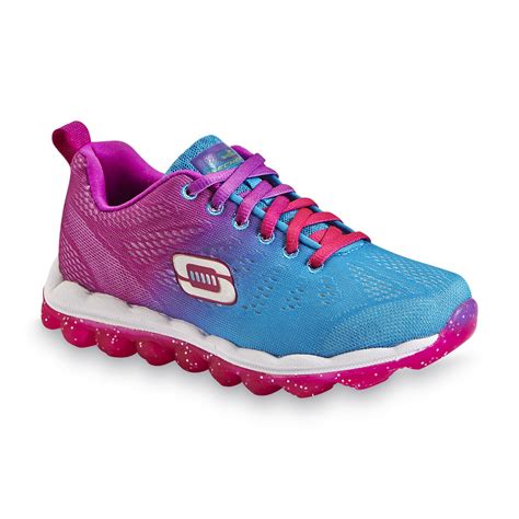 Shop for girls' shoes, sandals, sneakers, and more at sears for a look she'll love. Skechers Girl's Perfect Quest Blue/Purple/Pink Athletic Shoe