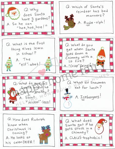 printable christmas jokes i come with a lot of colors so lovely and bright