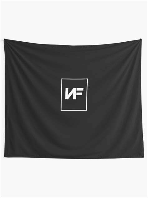Nf American Rapper Logo Tapestry By Iainw98 Redbubble