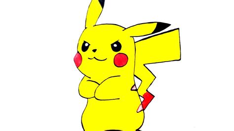 Como Desenhar Pikachu How To Draw Pikachu Youtube