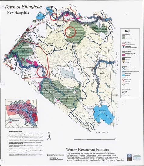 Effingham Natural Resource Maps Green Mountain Conservation Group