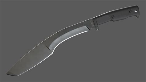 Extrema Ratio Kh Kukri Machete Bladed Weapon 3d Model