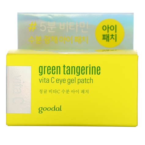 Goodal Green Tangerine Vita C Eye Gel Patch 253 Oz 72 G Iherb