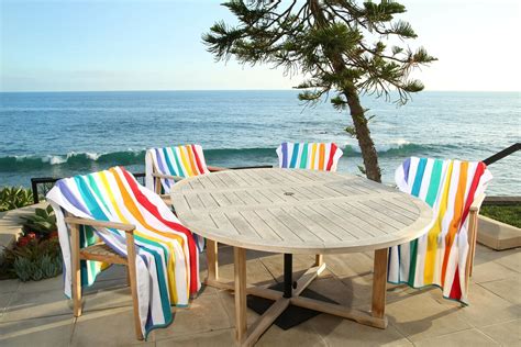 Laguna Beach Textile Company Plush Rainbow Beach Towel And Reviews Wayfair