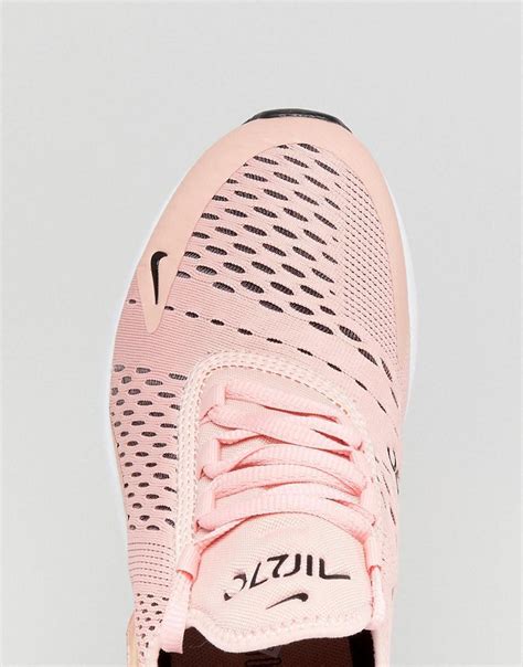 Nike Rubber Air Max 270 Trainers In Pink Lyst
