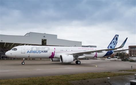 Airbus Conclui Montagem Do 1° A321neo Acf Para Até 240 Passageiros