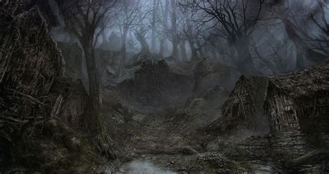 Image Forbidden Woods Concept Art 2 Bloodborne Wiki Fandom