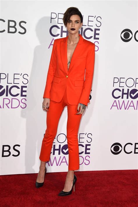 ruby rose at 43rd annual people s choice awards in los angeles 01 18 2017 hawtcelebs