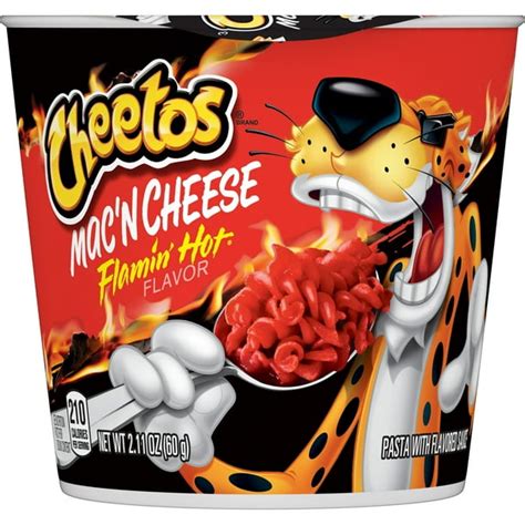 Cheetos Mac N Cheese Flamin Hot Flavor 2 11 Oz Cup