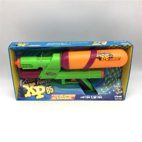 Vintage Super Soaker Xp 65 Water Gun Squirt Toy Larami 1994 New 9765 0